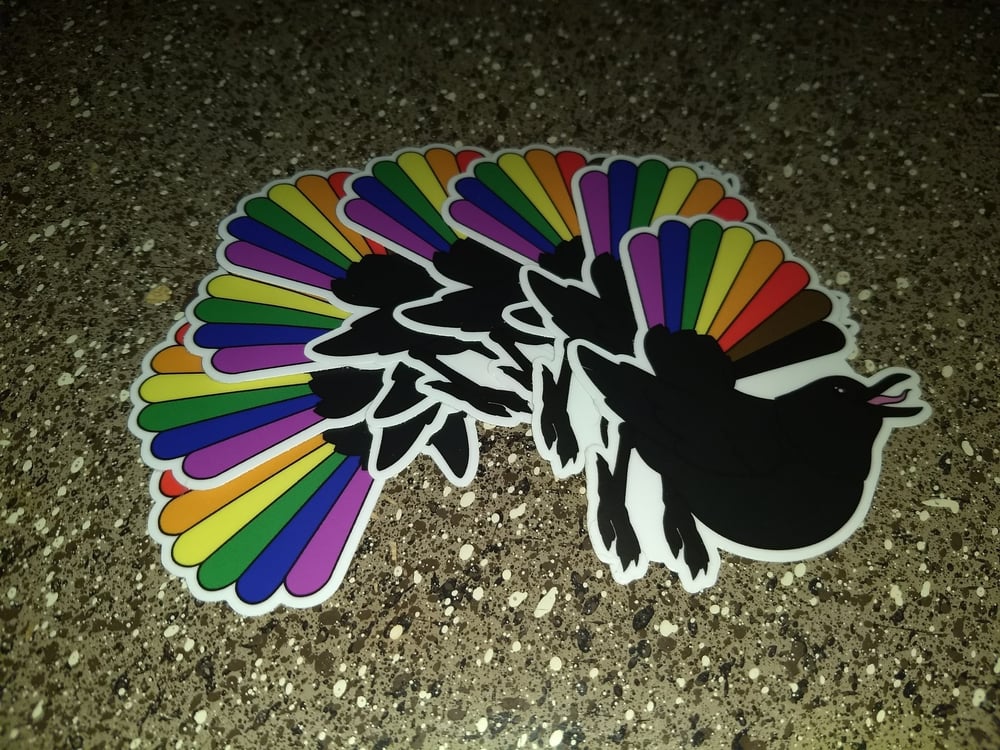 Image of Pride Grackle Sticker