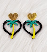 Image 4 of Palm Tree Earrings