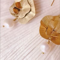 Image 2 of Fleurs de mer boucles d’oreilles 