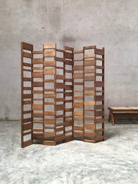 Image 1 of  x+l 02 roomdivider in natural teak