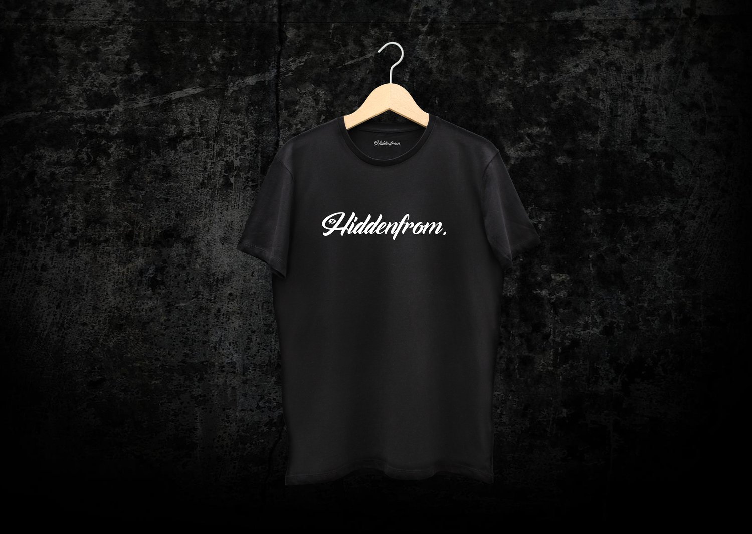 Image of Hiddenfrom Black Tee