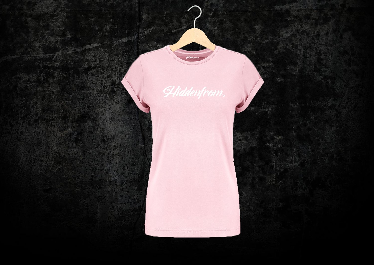 Image of Hiddenfrom Pink Tee Lady