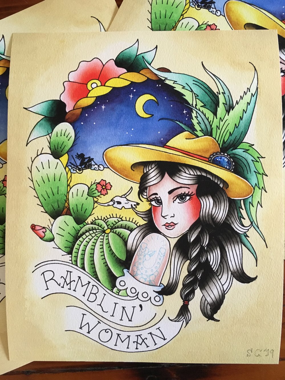 Ramblin’ Woman Print