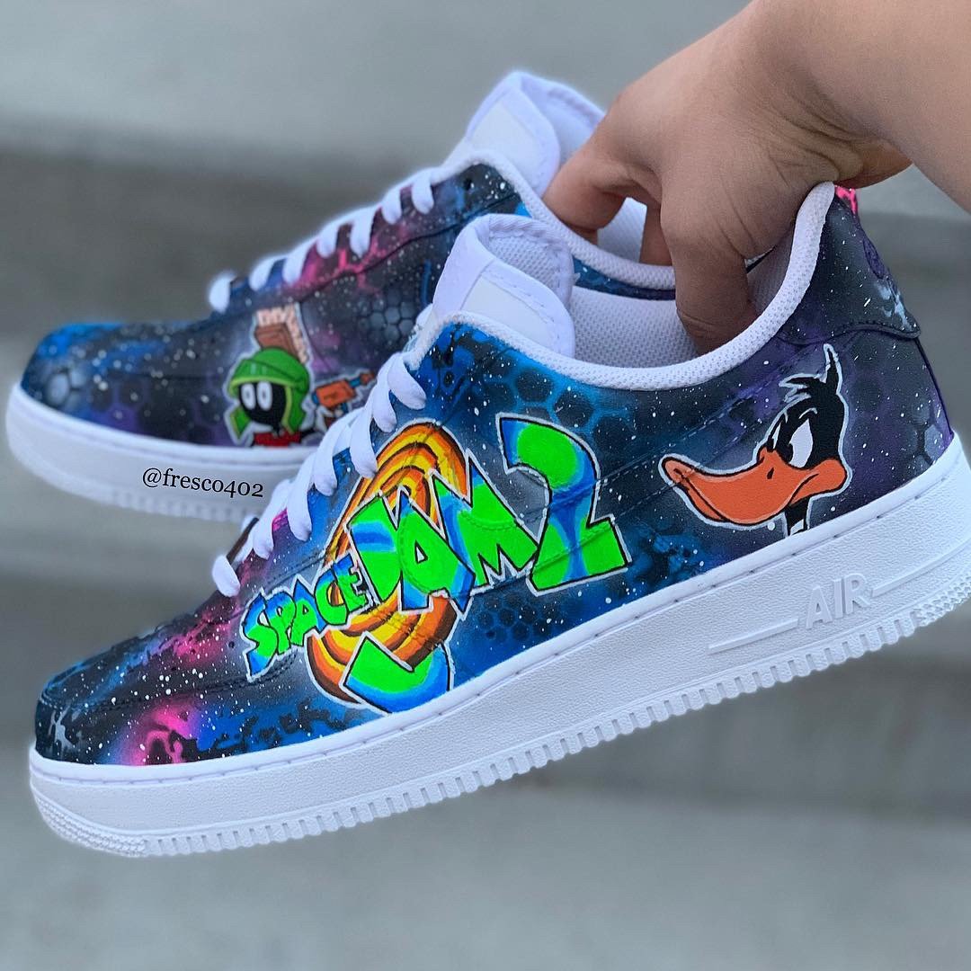 Space Jam 2 Custom Shoes Fresco Customs Space Jam 2 Custom Shoes Fresco Customs