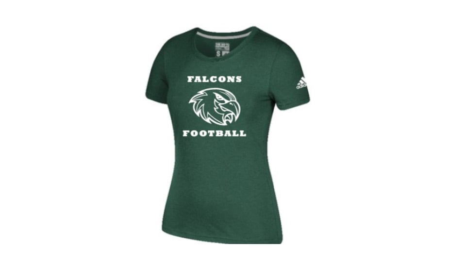 womens green adidas t shirt