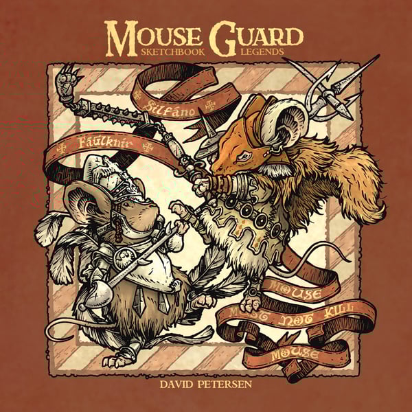Image of Mouse Guard Sketchbook: 'Legends'