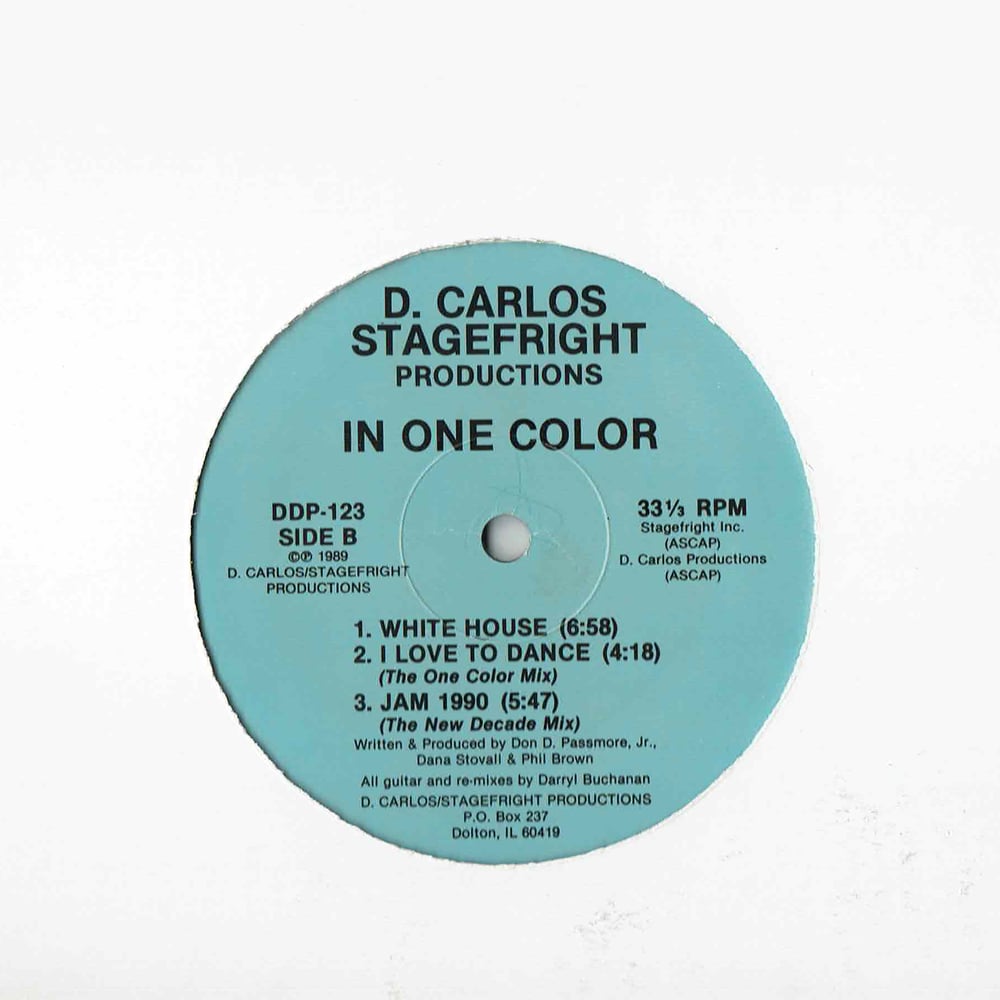 Image of In One Color - Jam 1990 (SOLD OUT)