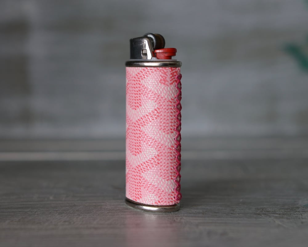 Image of Goyard Lighter Case(Pink)