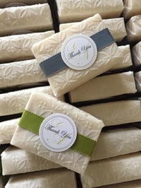 20 Bridal/Baby Shower Favours - 3 oz bars - custom scent, tag, ribbon, colours