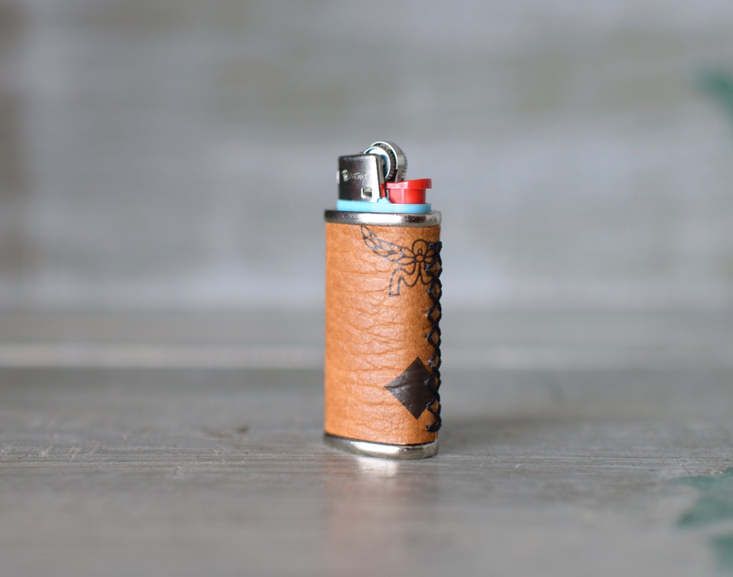 Louis Vuitton X Takashi Murikami Mini Bic Lighter Case by Mister Perry –  Art Dogs Glass Shop
