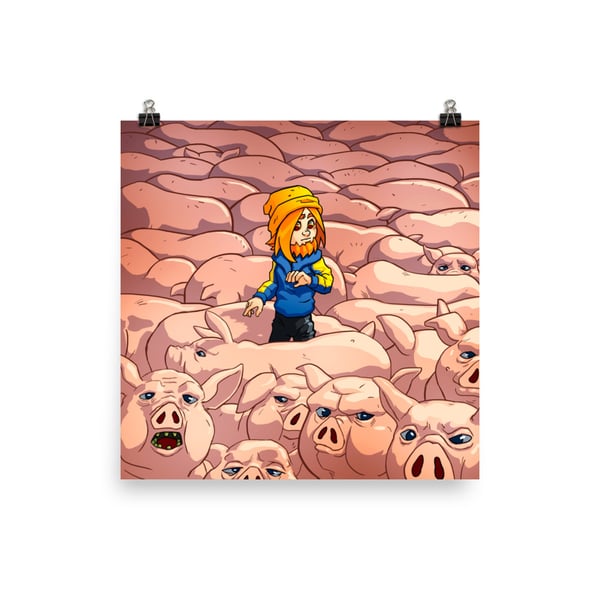 Image of Thank You Klein Poster (Front)