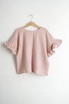 Jonna blouse-rose gauze
