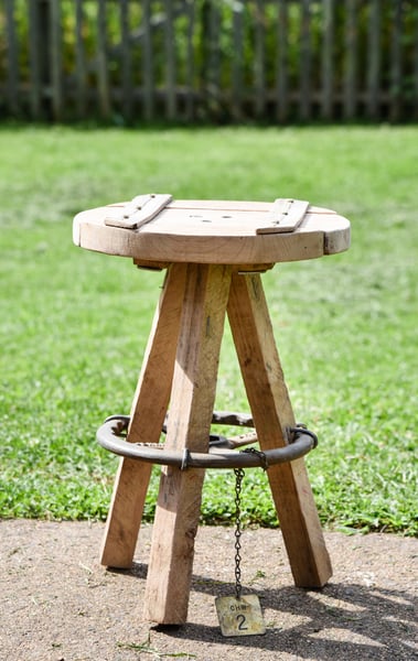Image of Industrial Stool/Plant Stand