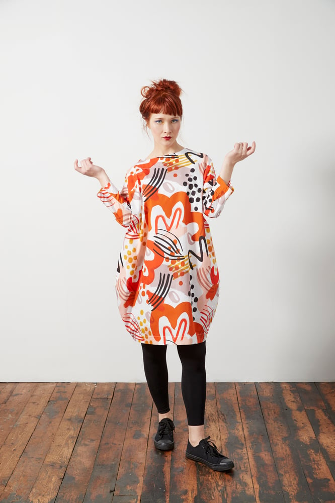 Image of Cocoon Dress - limited Edition Print