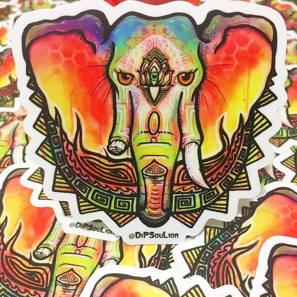 Image of Ganesha stickers 