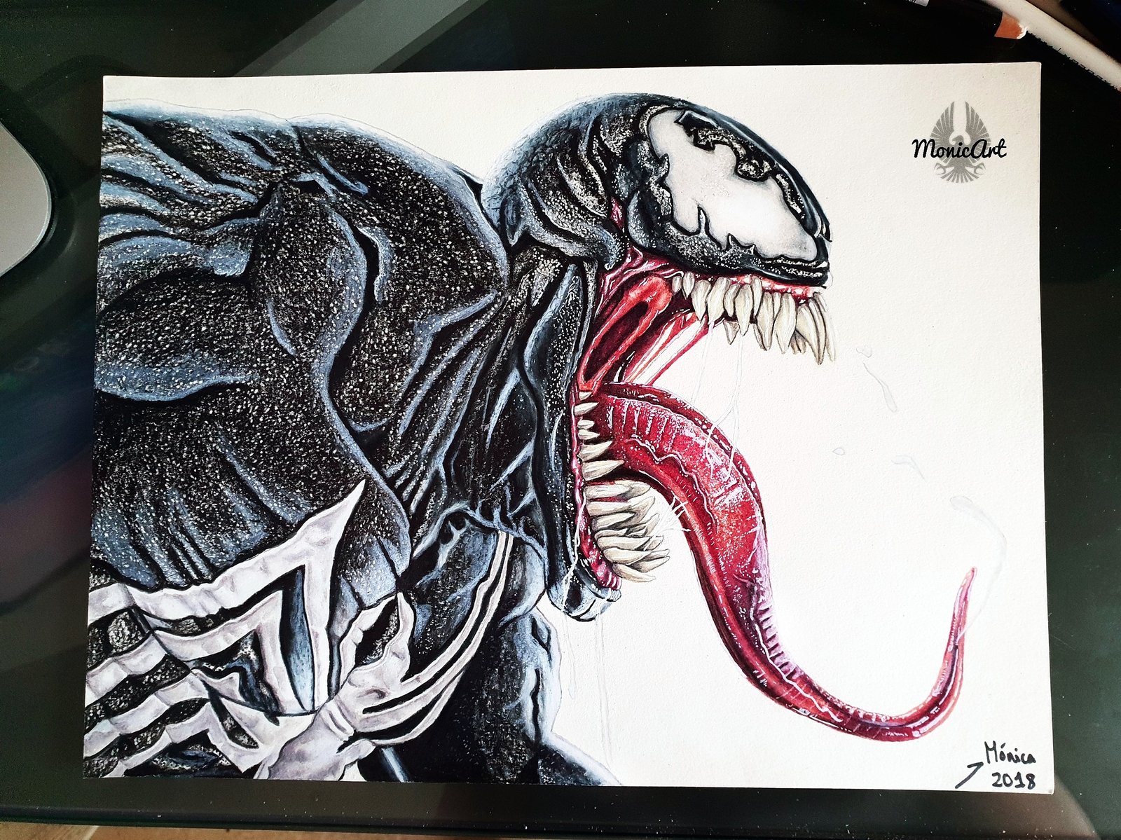 Venom pencil drawing by killcanos on DeviantArt