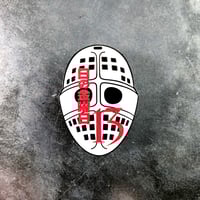 RIP IMPORTS Part V Mask (Enamel Pin)