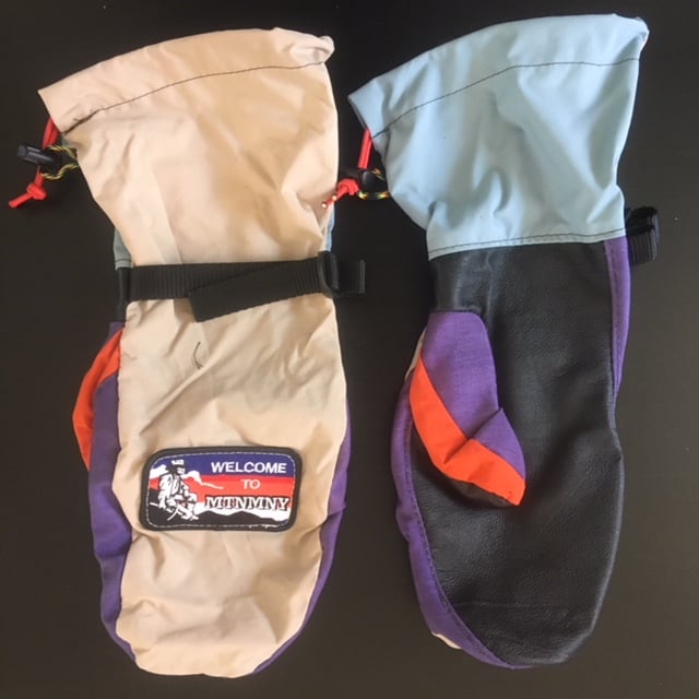 Image of Pow Mitt - Medium - 08 - Tan/PURPLE