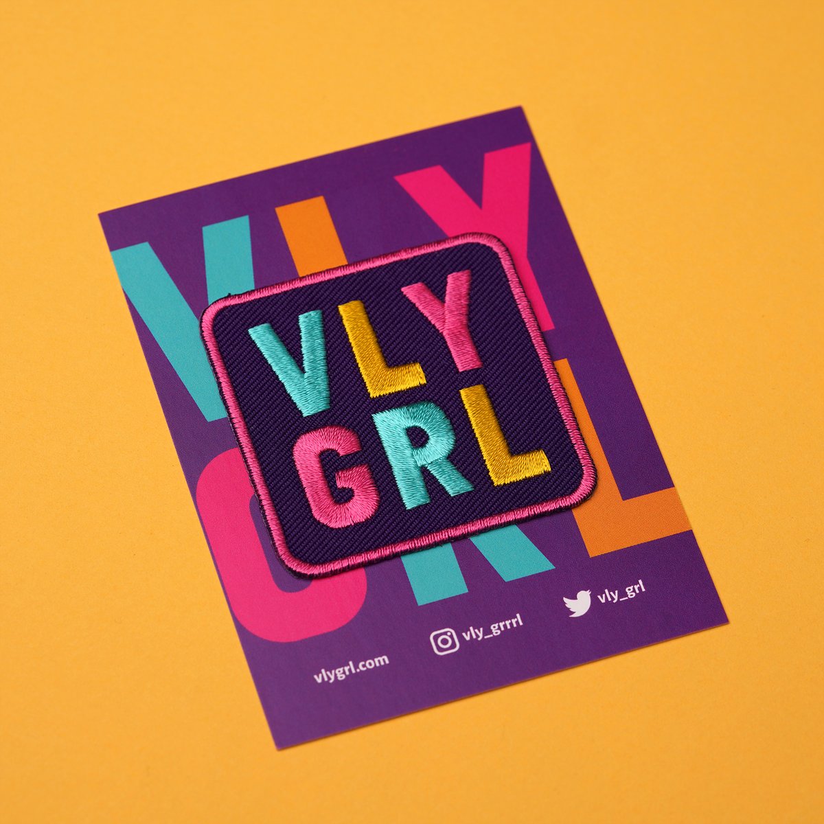 Image of VLY GRL Logo Patch