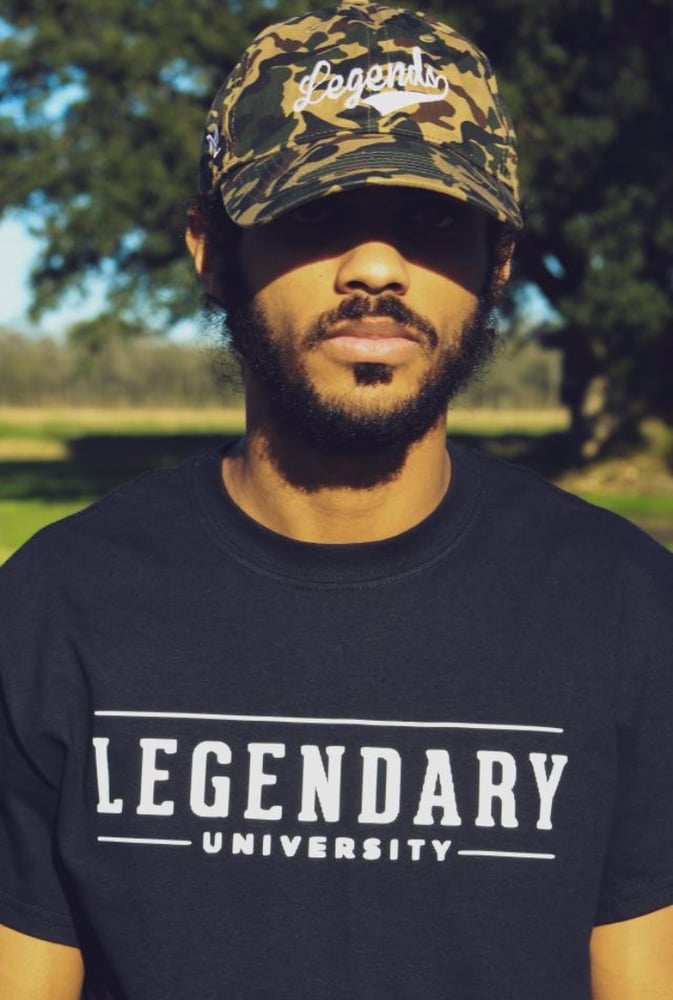 Image of Legendary University Tee Black