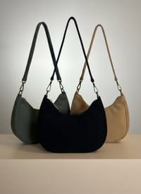 Image 1 of Sac velour côtelé 