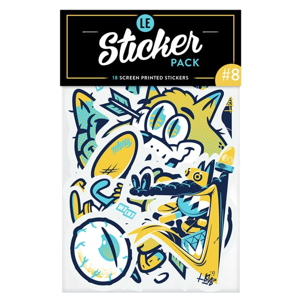 Image of LE STICKER PACK #8