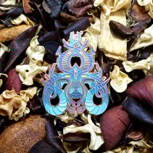 Image of Tiamat Dragon Goddess - Aqua
