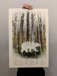 Image 1 of "I Fear Not The Forest, For I Am The Bear",  RISO print