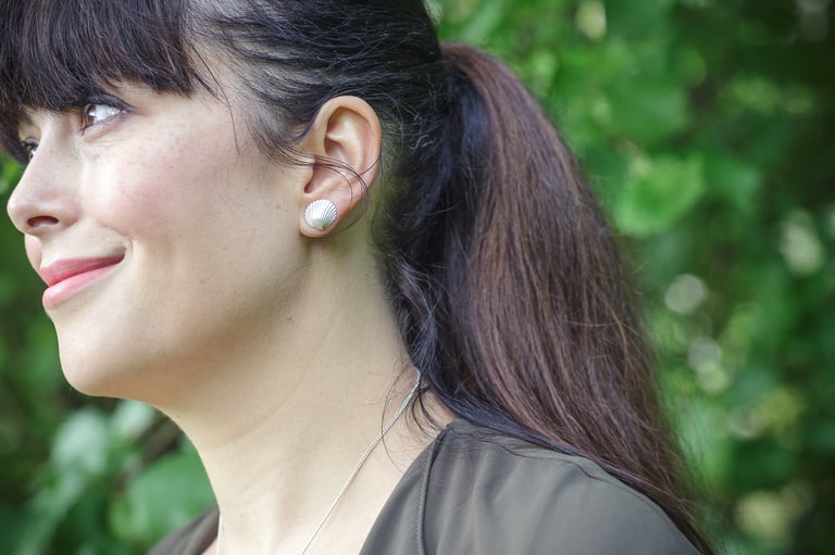 Cockle Shell Earrings Image 2