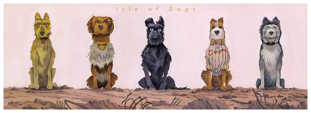 Isle of Dogs Print Regular
