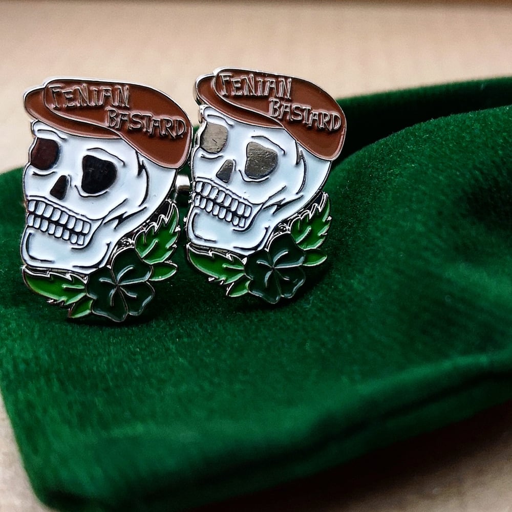 Image of FENIAN BASTARD CUFFLINKS