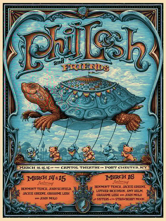 Image of Phil Lesh gig poster Capitol Theatre