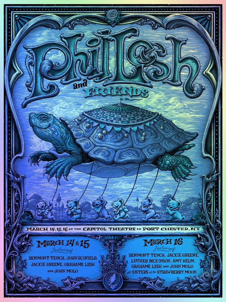 Image of Phil Lesh gig poster Capitol Theatre