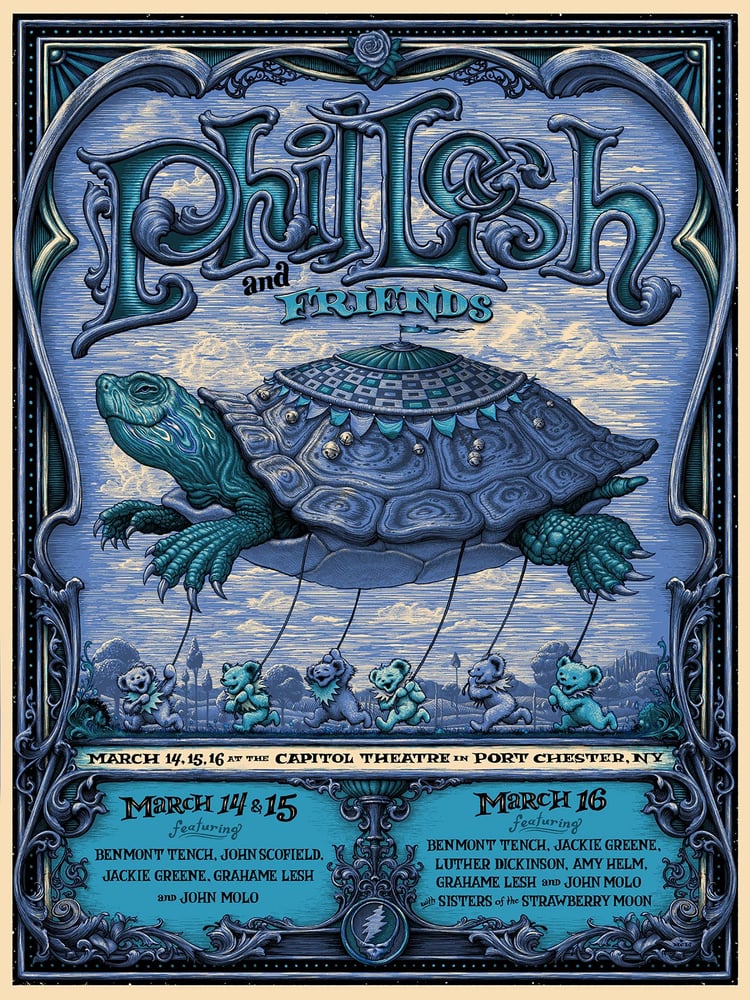 Image of Phil Lesh gig poster Capitol Theatre