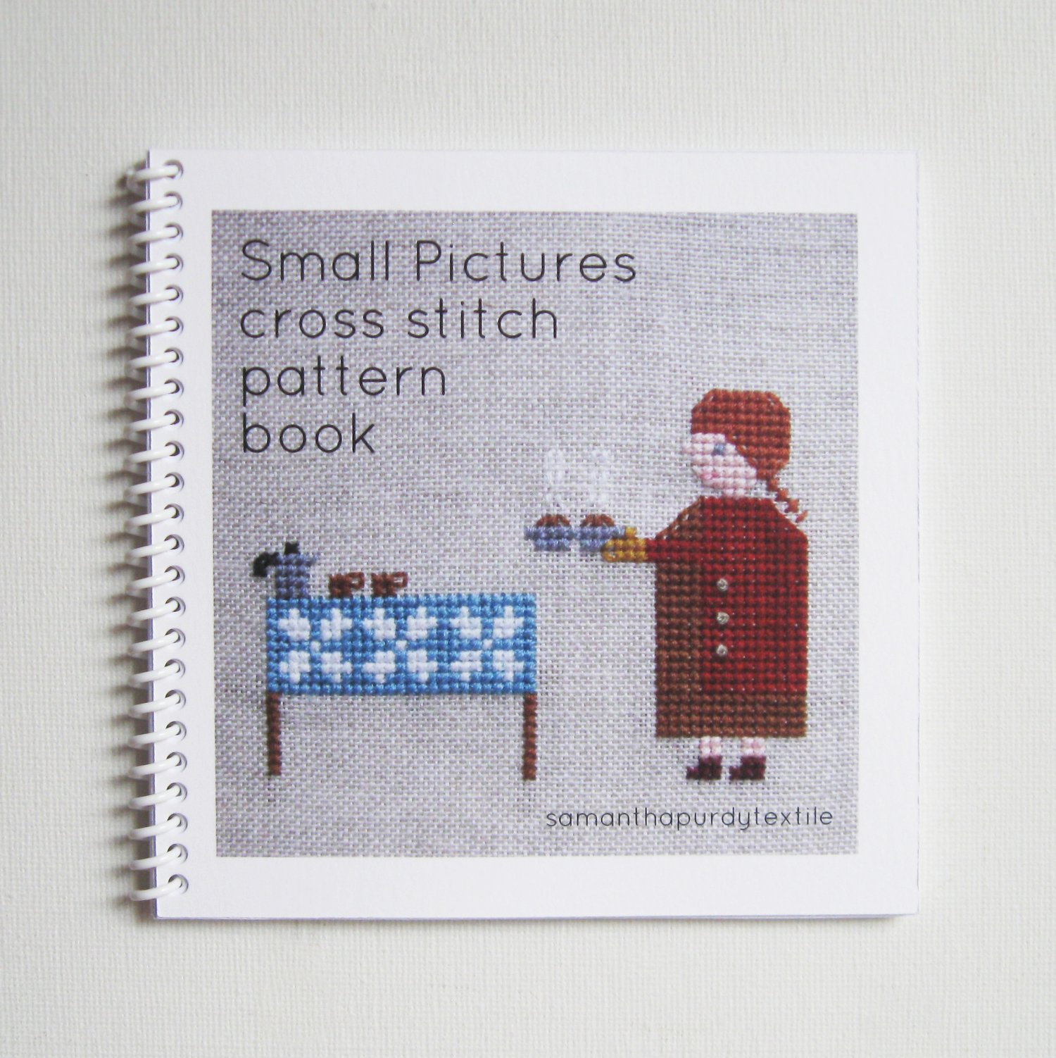 Image of Small Pictures cross stitch pattern book