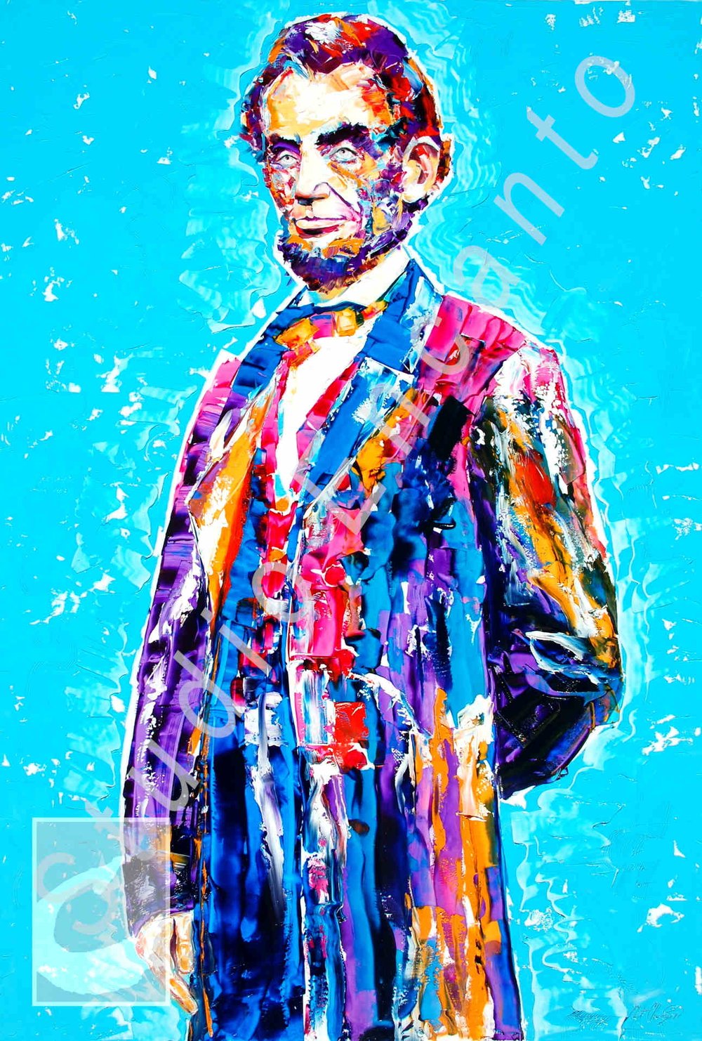 Image of LINCOLN: Coat of Many Colors by Cathee "Cat" Clausen