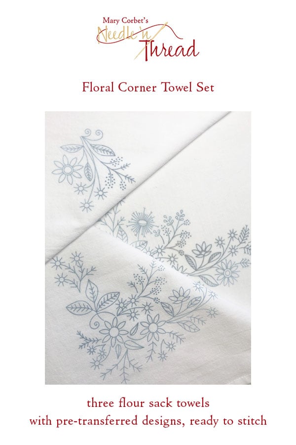 Floral best sale towel sets