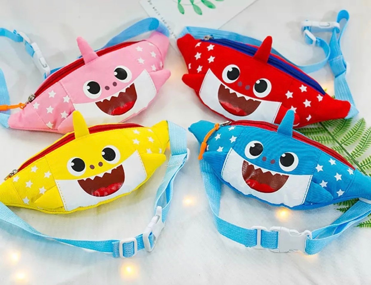 baby shark fanny pack