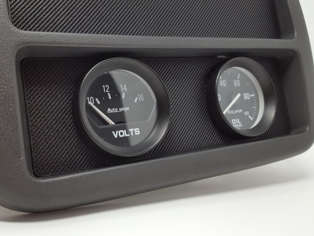 9295 Honda Civic Radio Gauge Pod / Plate 3d Printed Car Parts by
