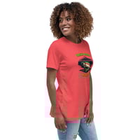 Image 4 of Women's Relaxed T-Shirt, Fresh Water Hunter T-Shirt | Fishing Trout Outdoor Graphic Tee