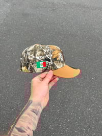 Image 3 of REAL TREE EARTH BRIM MEXICO CUSTOM FITTED CAP