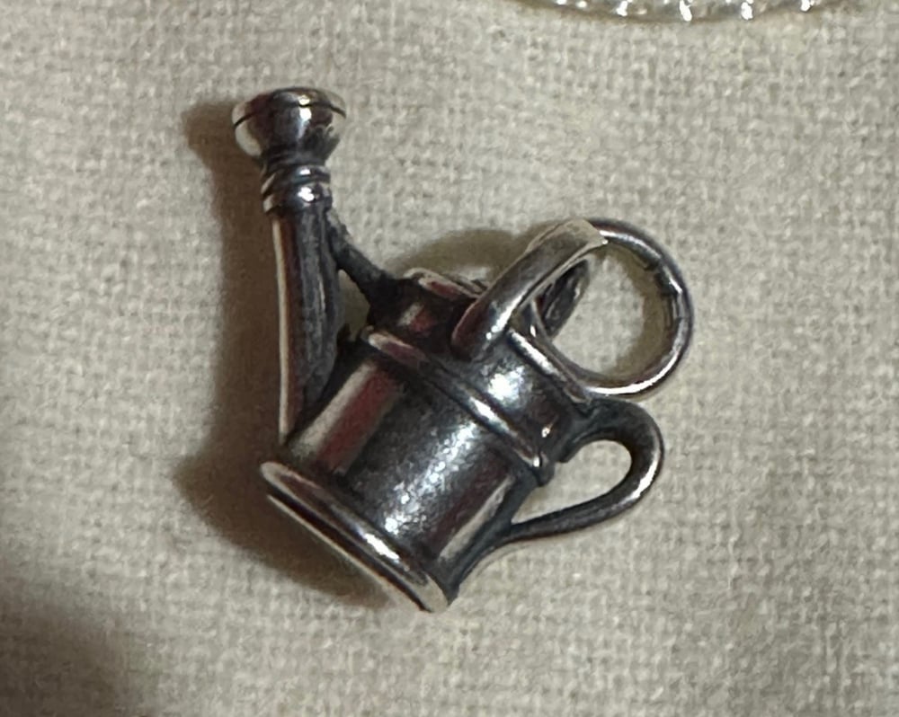 Image of James Avery Retired Garden Watering Can Charm