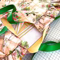 Image 4 of Ruffle-O Tote Vintage Pink Floral