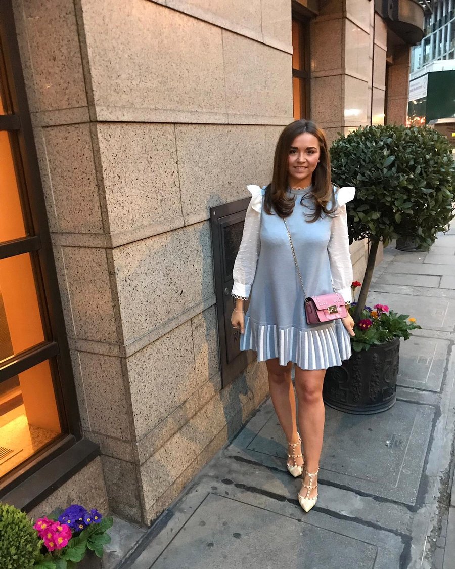 Image of BlueBell Pleat Dress 