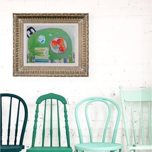 Image of Contemporary Painting, 'Snowdrops,' Poppy Ellis