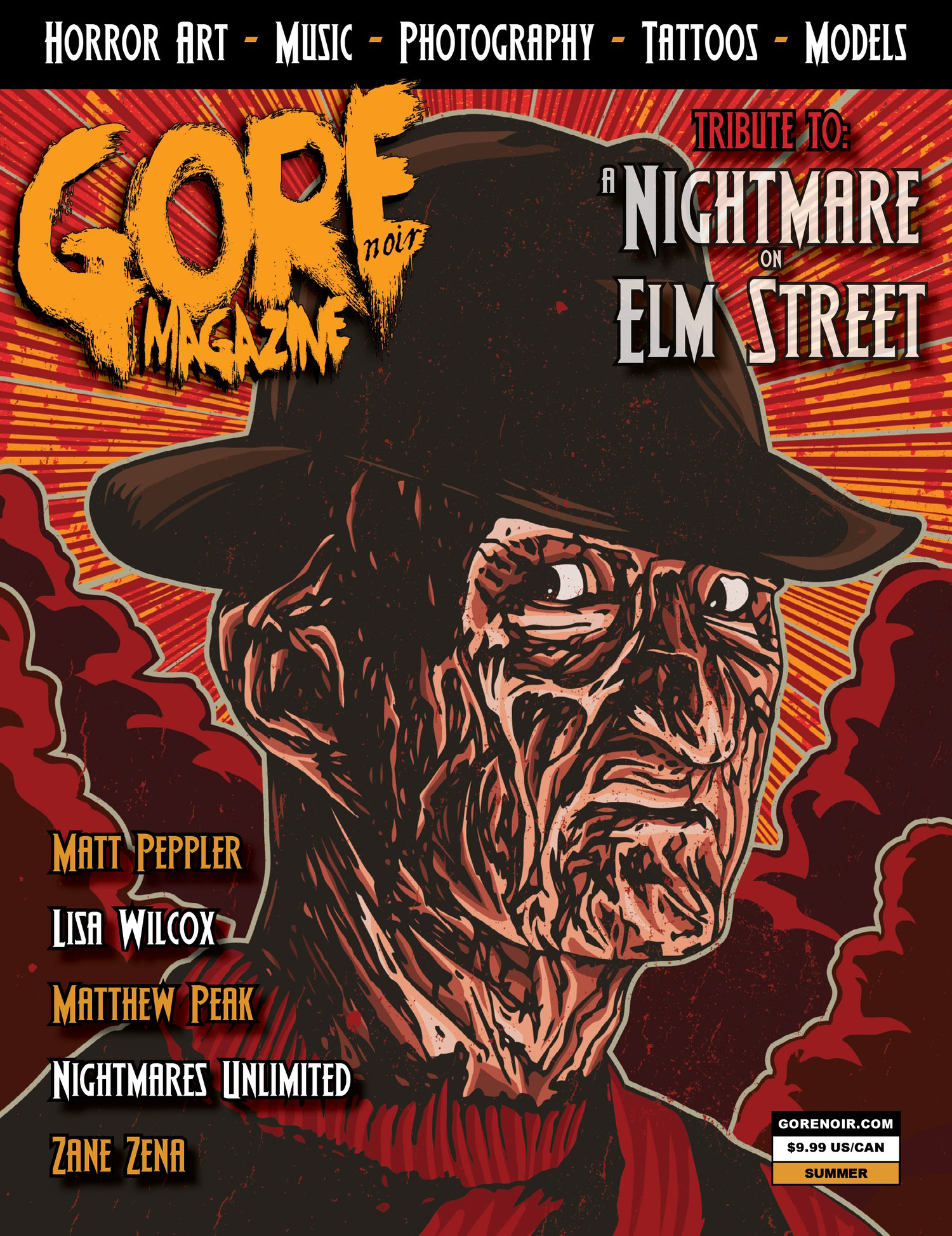 Image of A Nightmare on Elm Street Tribute Issue