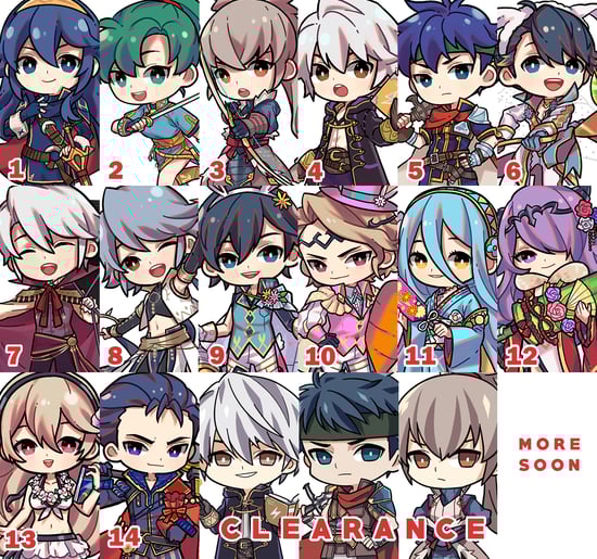 feh mini acrylic figures