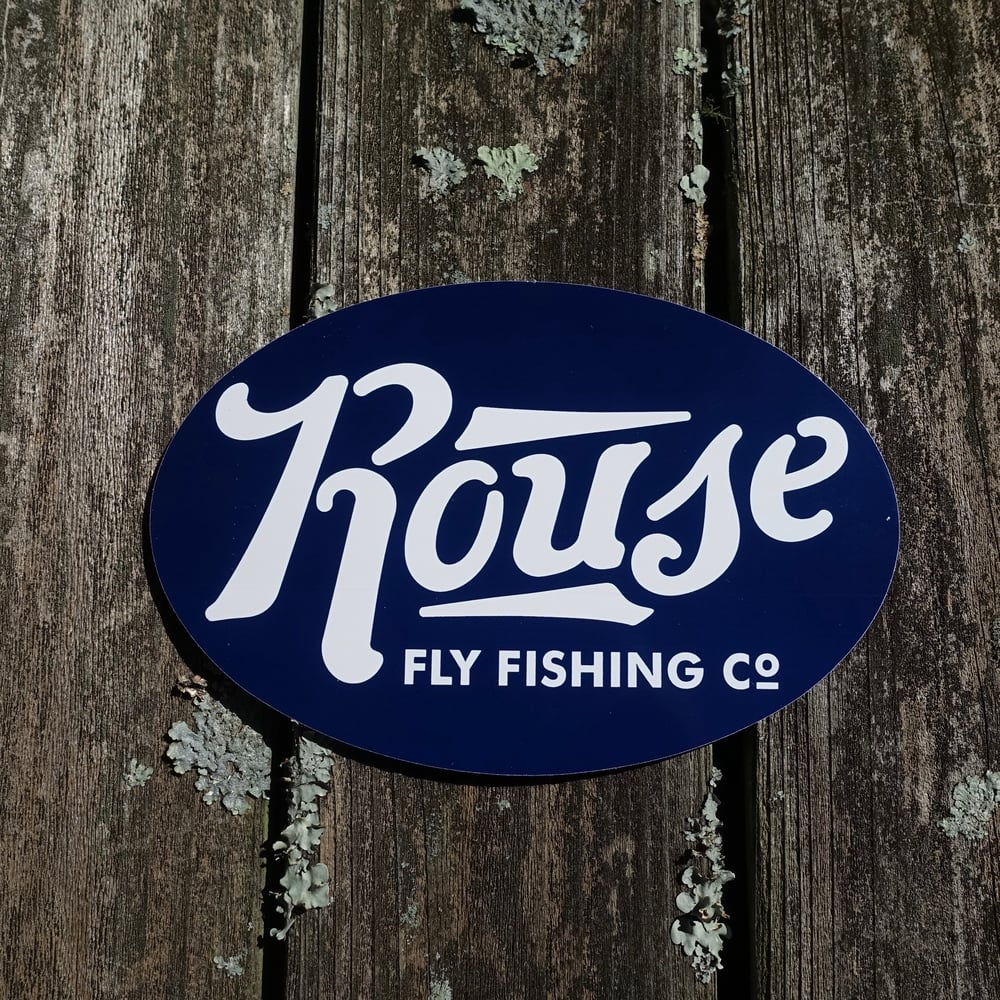 Rouse Fly Fishing Sticker