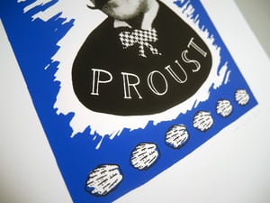 Image of JE SUIS MALADE DE MELANCOLIE - PROUST screenprint