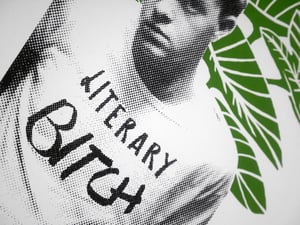 Image of LITERARY BITCH - TRUMAN CAPOTE screenprint